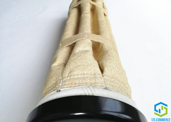 Baghouse 130mm τσάντες φίλτρων Aramid 120mm κλουβί αστεριών
