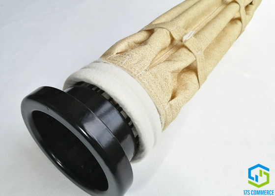 Βιομηχανικές τσάντες φίλτρων Aramid 160mm τσάντες φίλτρων Baghouse