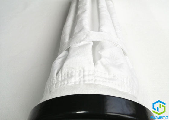 βιομηχανικές τσάντες συλλεκτών σκόνης 130mm PTFE 120mm κλουβί