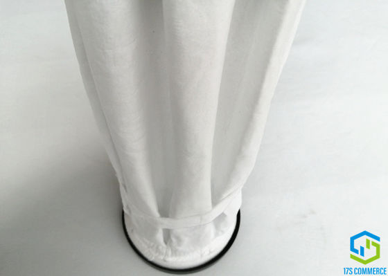 βιομηχανικές τσάντες συλλεκτών σκόνης 130mm PTFE 120mm κλουβί