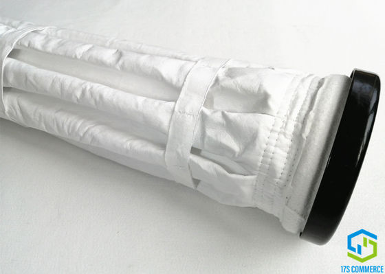 8 πτυχές 12 πτυχές 150mm τσάντα φίλτρων PTFE 138mm κλουβί πτυχών