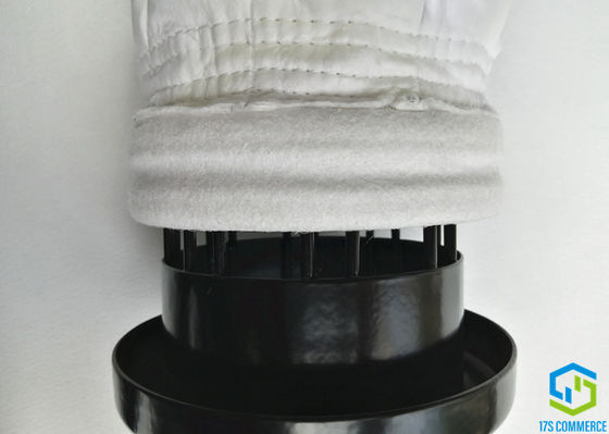 ISO 160mm τσάντα φίλτρων PTFE 150mm κλουβί αστεριών για το συλλέκτη σκόνης