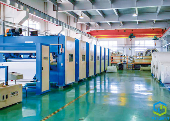 ISO τρία στρώματα τρυπημένου με διατρητική μηχανή βελόνα αισθητού υφάσματος για το φίλτρο σκόνης