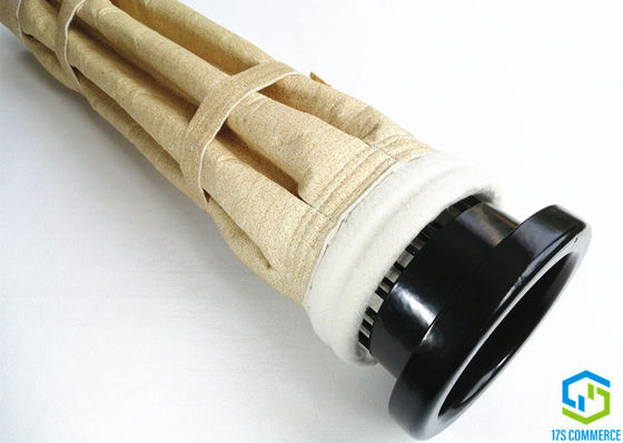τσάντες φίλτρων 500gsm Aramid και κλουβιά γύρω από τις τσάντες φίλτρων αστεριών