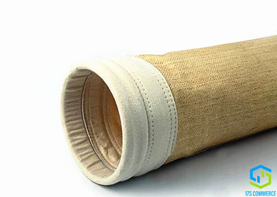 Στρογγυλή 600gsm Aramid Aramid φίλτρων τσάντα φίλτρων Baghouse τσαντών συμβατική