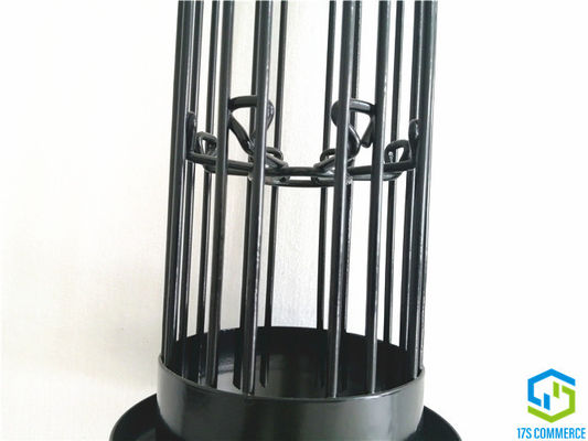 8 τσάντα 110mm Aramid πτυχών κλουβιά φίλτρων 120mm Baghouse