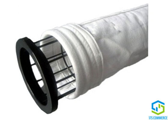 Στρογγυλές PTFE φίλτρων τσαντών 750gsm σκόνης τσάντες φίλτρων συλλεκτών τεφλόν