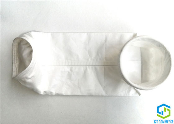 Στρογγυλές PTFE φίλτρων τσαντών 750gsm σκόνης τσάντες φίλτρων συλλεκτών τεφλόν